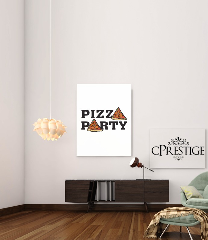  Pizza Party para Poster adhesivas 30 * 40 cm