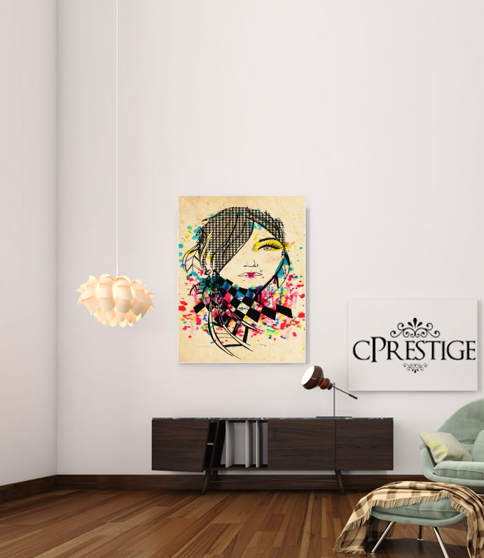  Pocahontas Abstract para Poster adhesivas 30 * 40 cm