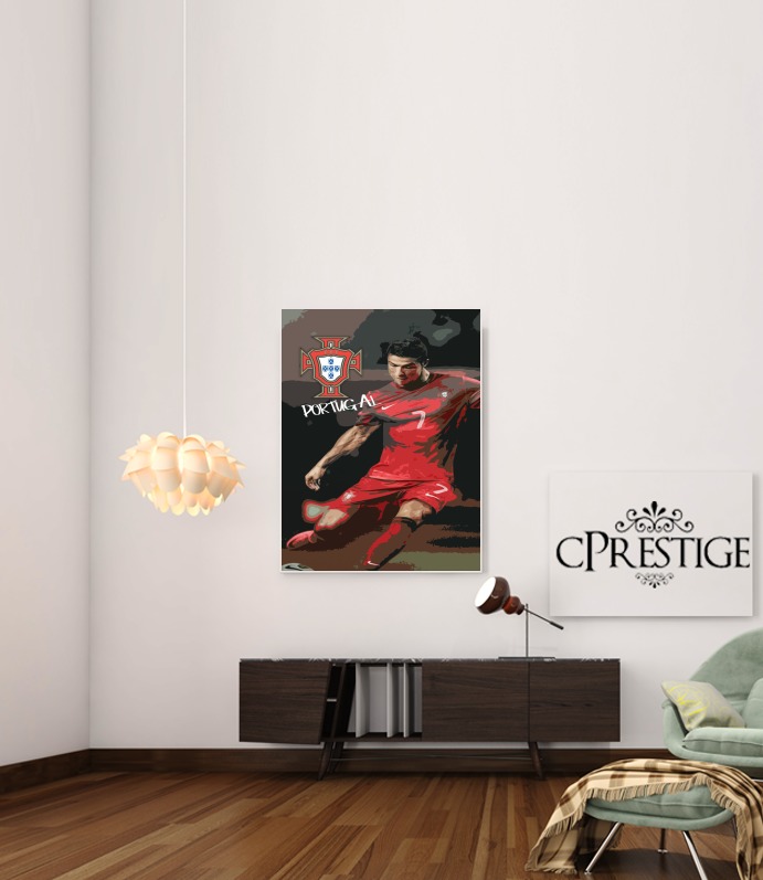  Portugal foot 2014 para Poster adhesivas 30 * 40 cm