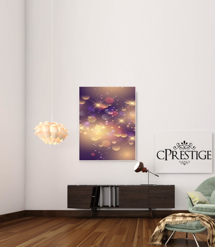  Purple Sparkles para Poster adhesivas 30 * 40 cm