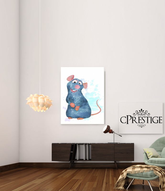 Ratatouille Watercolor para Poster adhesivas 30 * 40 cm