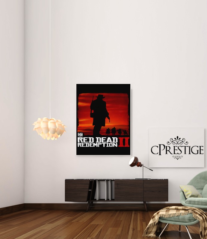  Red Dead Redemption Fanart para Poster adhesivas 30 * 40 cm