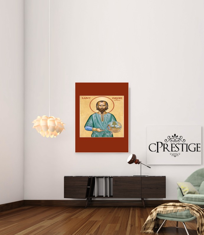  Saint Isidore para Poster adhesivas 30 * 40 cm