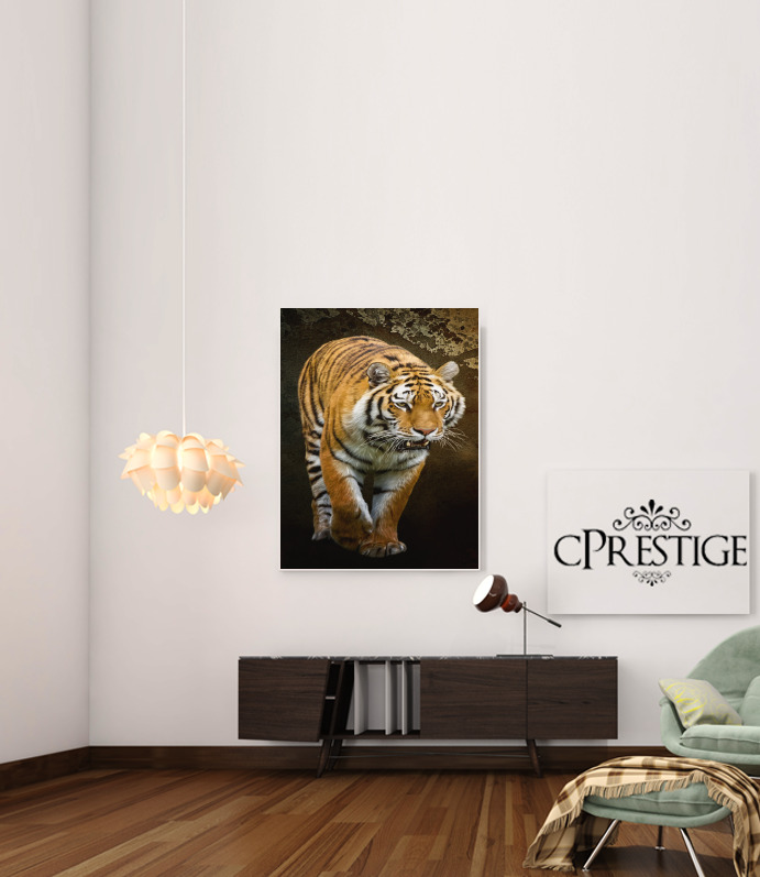  Siberian tiger para Poster adhesivas 30 * 40 cm