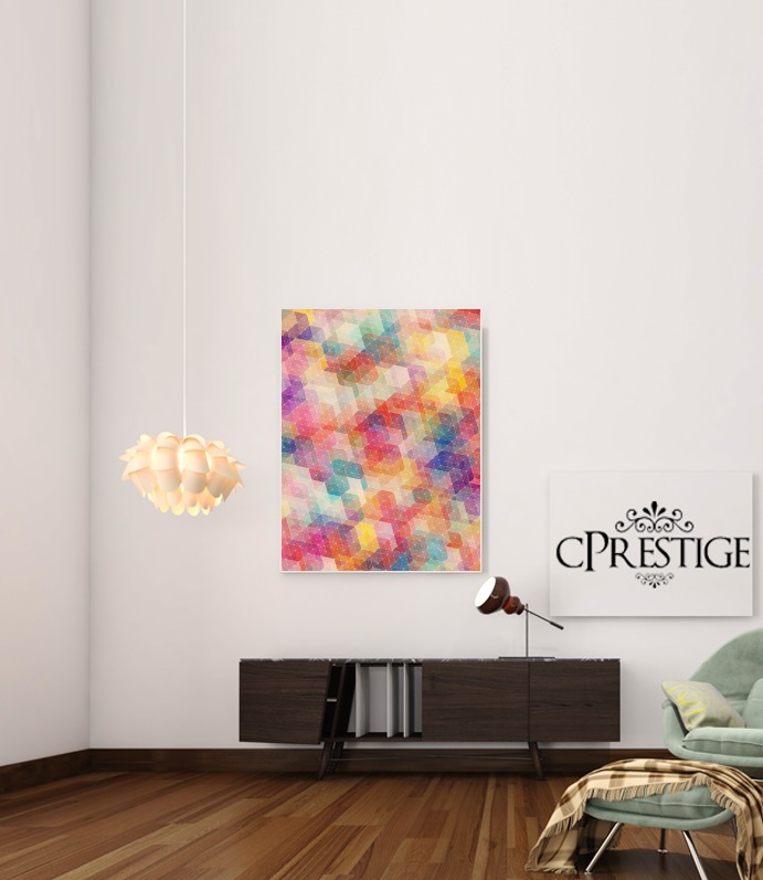  Space Cube Diagonal para Poster adhesivas 30 * 40 cm