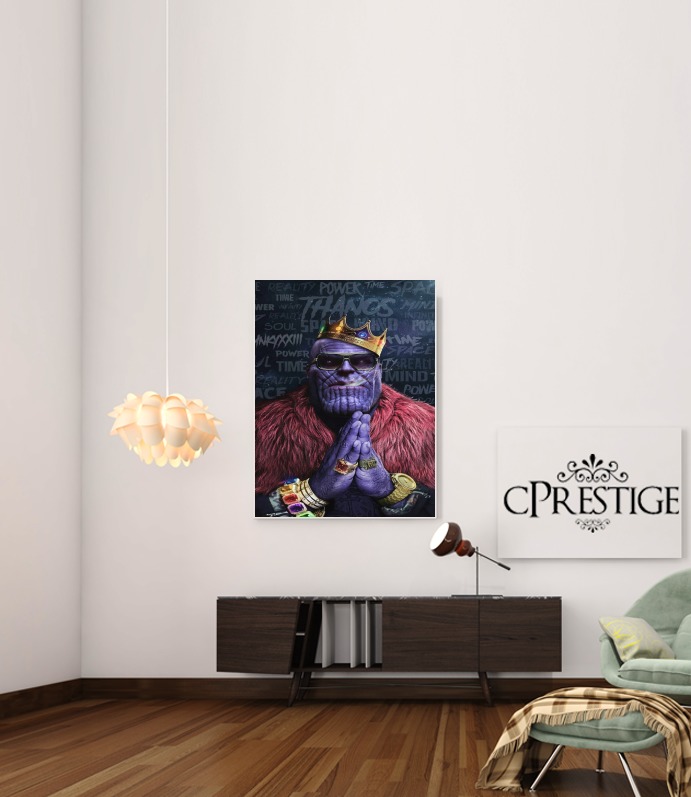  Thanos mashup Notorious BIG para Poster adhesivas 30 * 40 cm