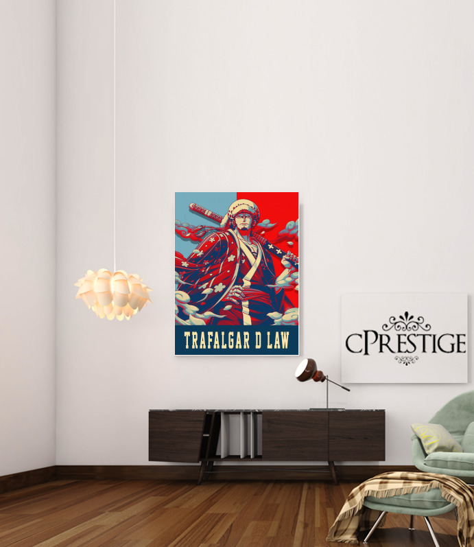  Trafalgar D Law Pop Art para Poster adhesivas 30 * 40 cm