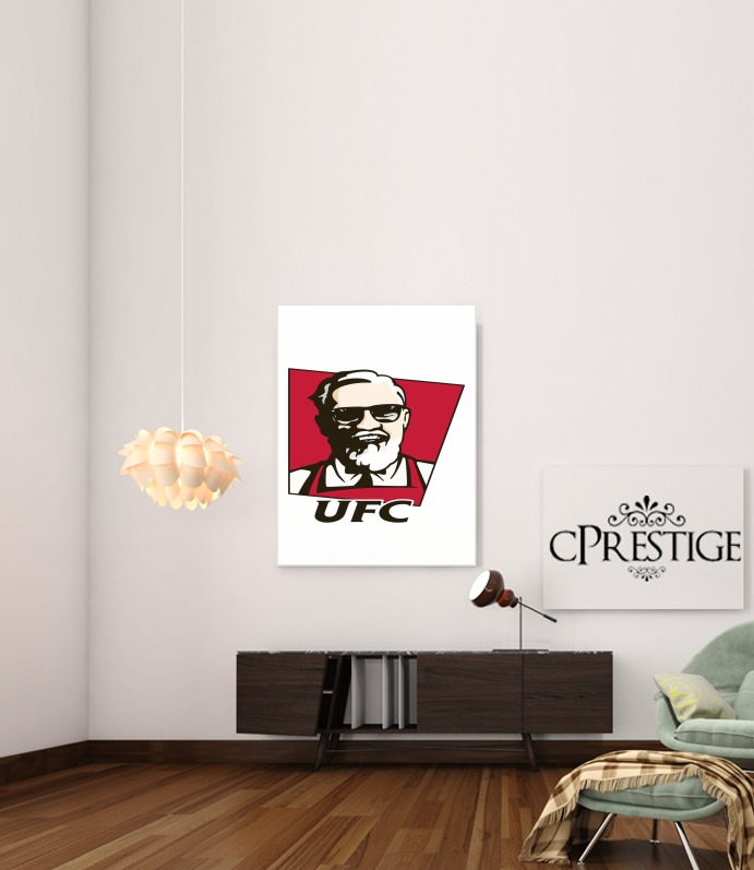  UFC x KFC para Poster adhesivas 30 * 40 cm