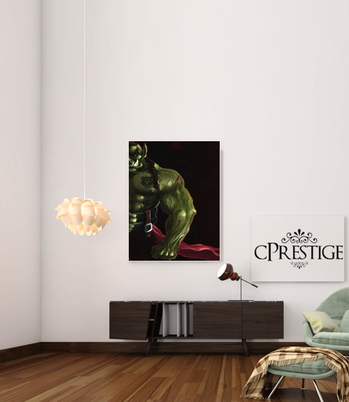  Warcraft Horde Orc para Poster adhesivas 30 * 40 cm