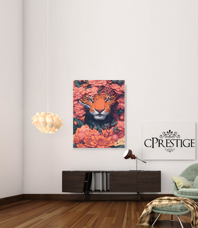  Wild Tiger para Poster adhesivas 30 * 40 cm