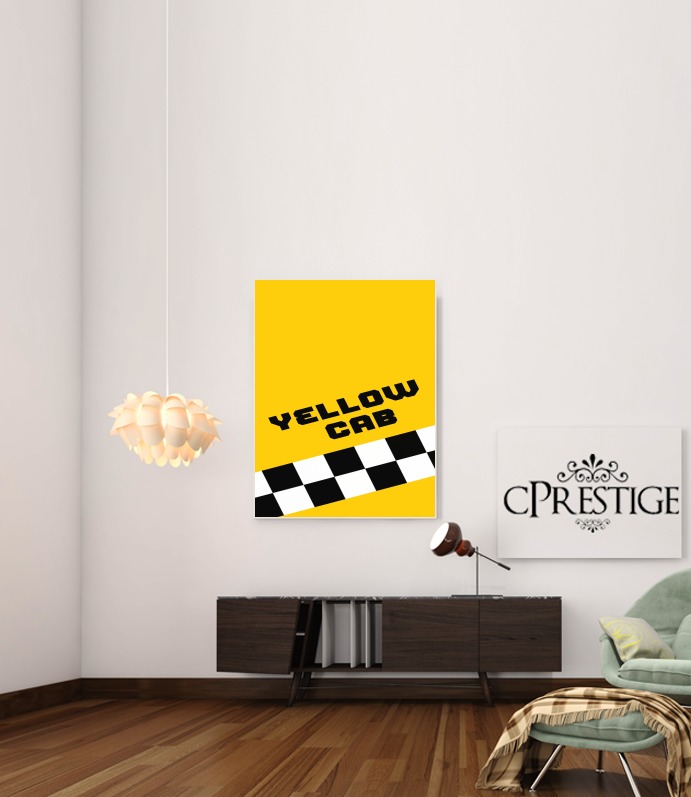  Yellow Cab para Poster adhesivas 30 * 40 cm