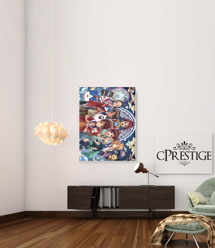  Yokai Watch fan art para Poster adhesivas 30 * 40 cm