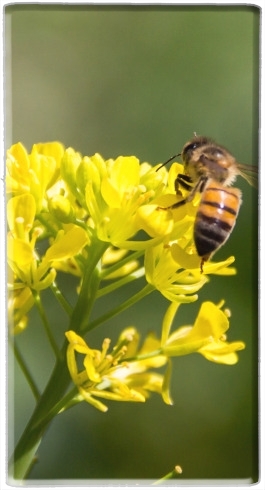  A bee in the yellow mustard flowers para batería de reserva externa portable 1000mAh Micro USB
