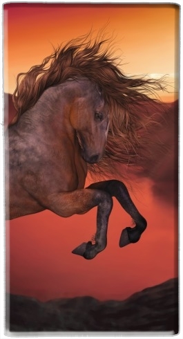  A Horse In The Sunset para batería de reserva externa portable 1000mAh Micro USB