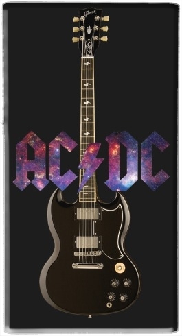  AcDc Guitare Gibson Angus para batería de reserva externa portable 1000mAh Micro USB