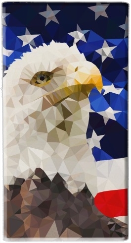  American Eagle and Flag para batería de reserva externa portable 1000mAh Micro USB