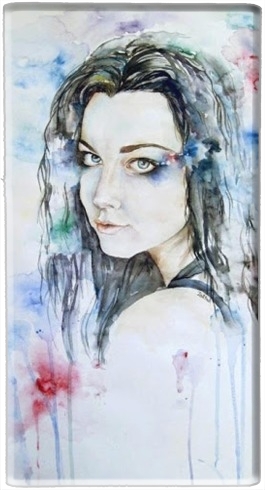  Amy Lee Evanescence watercolor art para batería de reserva externa 7000 mah Micro USB