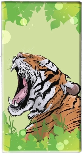  Animals Collection: Tiger  para batería de reserva externa portable 1000mAh Micro USB