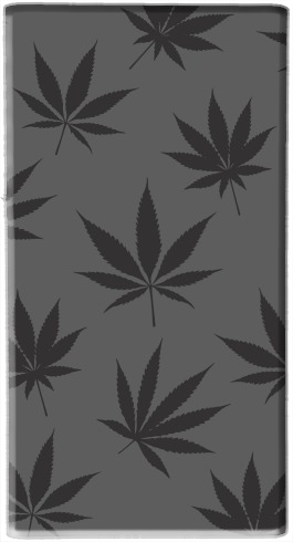  Cannabis Leaf Pattern para batería de reserva externa portable 1000mAh Micro USB