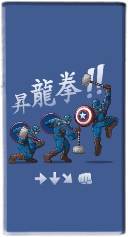  Captain America - Thor Hammer para batería de reserva externa portable 1000mAh Micro USB