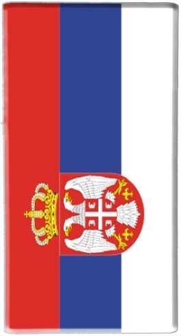  bandera de Serbia para batería de reserva externa portable 1000mAh Micro USB