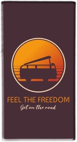  Feel The freedom on the road para batería de reserva externa 7000 mah Micro USB