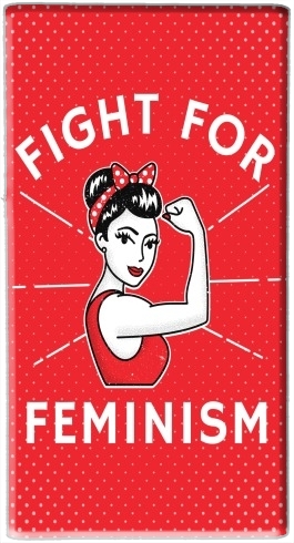  Fight for feminism para batería de reserva externa portable 1000mAh Micro USB
