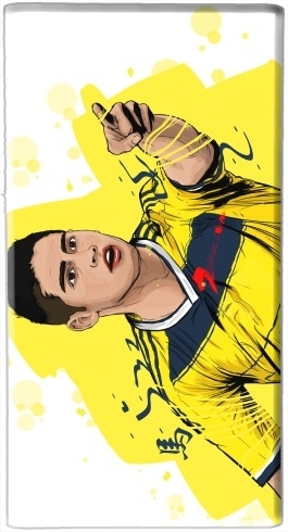  Football Stars: James Rodriguez - Colombia para batería de reserva externa portable 1000mAh Micro USB