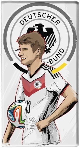  Football Stars: Thomas Müller - Germany para batería de reserva externa 7000 mah Micro USB