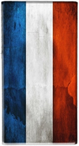  Bandera de Francia Vintage para batería de reserva externa 7000 mah Micro USB