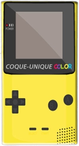  Gameboy Color Yellow para batería de reserva externa portable 1000mAh Micro USB
