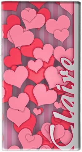  Heart Love - Claire para batería de reserva externa portable 1000mAh Micro USB