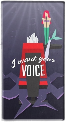  I Want Your Voice para batería de reserva externa portable 1000mAh Micro USB