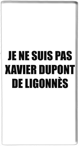  Je ne suis pas Xavier Dupont De Ligonnes Criminel para batería de reserva externa portable 1000mAh Micro USB