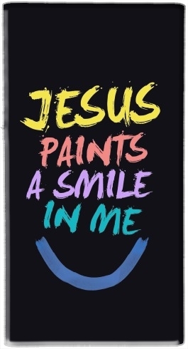  Jesus paints a smile in me Bible para batería de reserva externa 7000 mah Micro USB