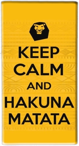  Keep Calm And Hakuna Matata para batería de reserva externa portable 1000mAh Micro USB