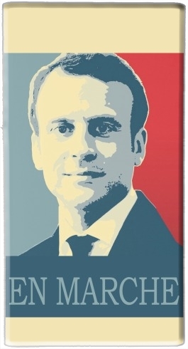  Macron Propaganda En marche la France para batería de reserva externa 7000 mah Micro USB