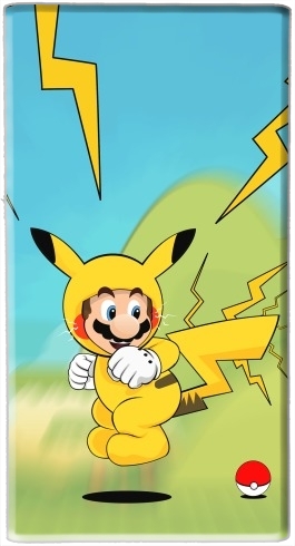  Mario mashup Pikachu Impact-hoo! para batería de reserva externa 7000 mah Micro USB