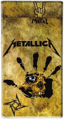  Metallica Fan Hard Rock para batería de reserva externa 7000 mah Micro USB