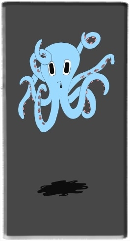  octopus Blue cartoon para batería de reserva externa portable 1000mAh Micro USB