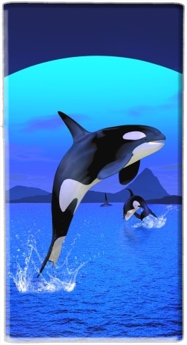  Orca Whale para batería de reserva externa portable 1000mAh Micro USB