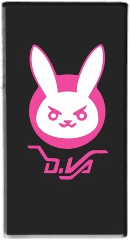  Overwatch D.Va Bunny Tribute para batería de reserva externa portable 1000mAh Micro USB