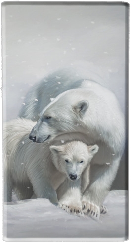  Polar bear family para batería de reserva externa portable 1000mAh Micro USB