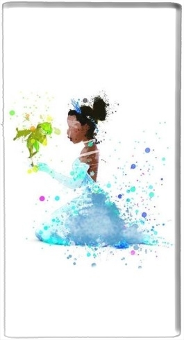  Princess Tiana Watercolor Art para batería de reserva externa 7000 mah Micro USB