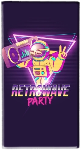  Retrowave party nightclub dj neon para batería de reserva externa portable 1000mAh Micro USB