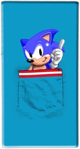  Sonic in the pocket para batería de reserva externa portable 1000mAh Micro USB