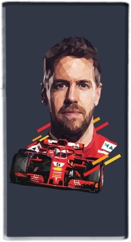  Vettel Formula One Driver para batería de reserva externa portable 1000mAh Micro USB