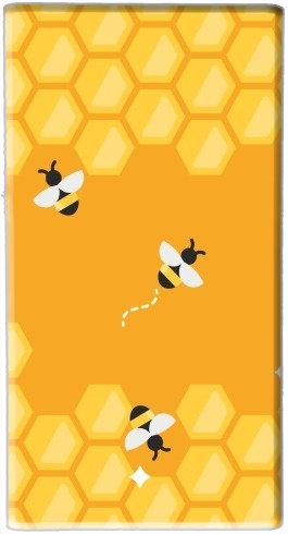  Yellow hive with bees para batería de reserva externa portable 1000mAh Micro USB