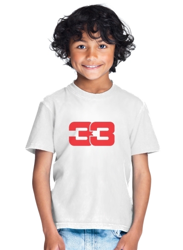  33 Max Verstappen para Camiseta de los niños