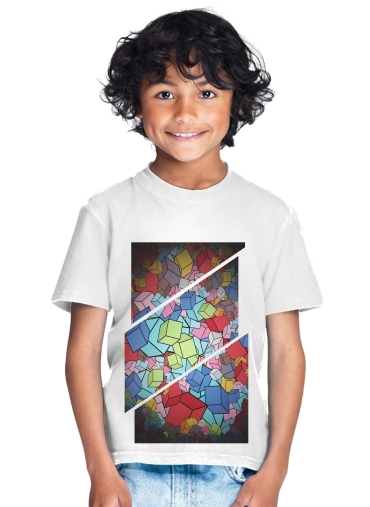  Abstract Cool Cubes para Camiseta de los niños
